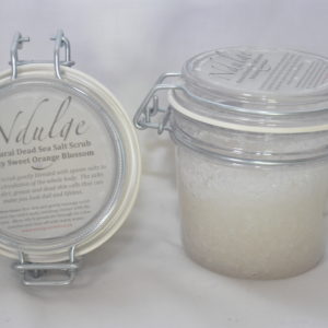 Geranium & Sweet Orange Salt Scrub