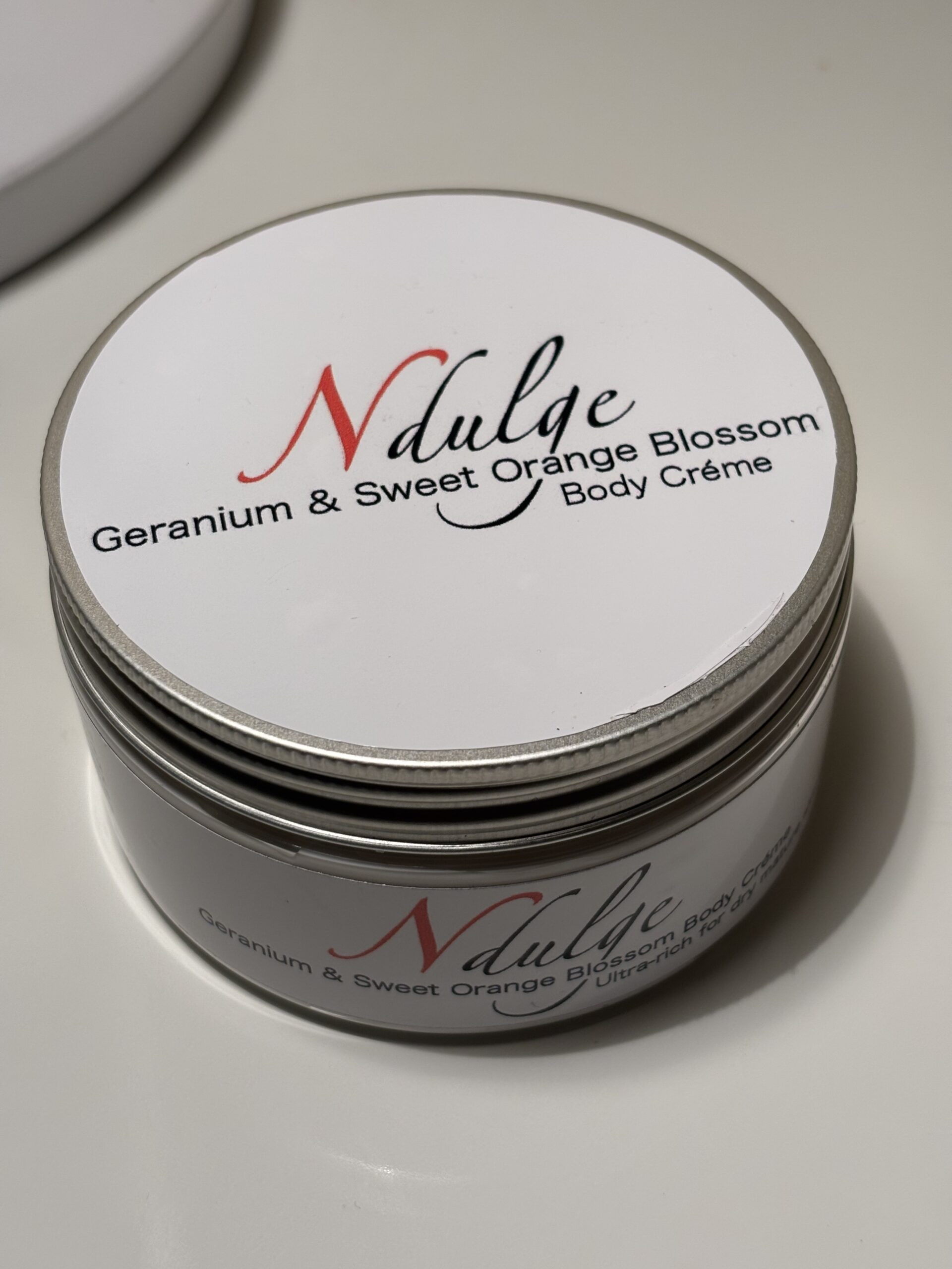 Geranium & Sweet Orange Blossom Body Créme